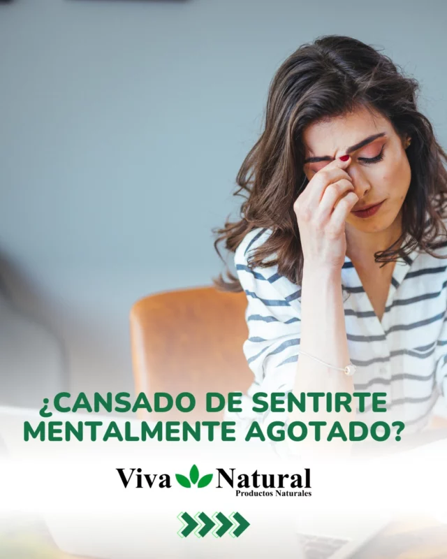 🧠💤 Combate el Cansancio Mental con Soluciones Naturales 🧠💤

¿Sabías que el cansancio mental puede disminuir significativamente tu productividad e impactar negativamente en tu calidad de vida? 
Si frecuentemente te sientes agotado, con dificultades para concentrarte y recordar cosas, no estás solo. 
Esta fatiga puede ser resultado de estrés prolongado, noches de mal sueño e incluso una alimentación inadecuada.

🌿Pero tenemos buenas noticias!
 En Viva Natural, ofrecemos productos que pueden ayudar a revitalizar tu mente y cuerpo, proporcionando el alivio que necesitas para enfrentar el día con energía y claridad mental.

📲 ¡Haz tu pedido ahora!

Suc. San Alberto: (0984) 391 051
Suc. Ciudad del Este: (0983) 615 514

🌐 Visita nuestro sitio web 
🚚 Realizamos envíos a todo el país. 
Disponible para ventas minoristas e mayoristas.

#SaludMental #Bienestar #VivaNatural #EnergíaNatural"