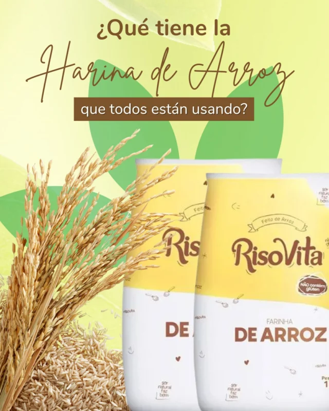 Descubrí todo lo que la harina de arroz puede hacer por vos 🌾✨
Ligera, nutritiva y libre de gluten, es la aliada perfecta para quienes buscan una alimentación más saludable sin renunciar al sabor. 
Desde panificados hasta postres, su versatilidad en la cocina te va a sorprender.

👉 Deslizá y enterate por qué y cómo consumirla en tu día a día.

📲 Para más información y pedidos:

Suc. San Alberto: (0984) 391 051

Suc. Ciudad del Este: (0983) 615 514

🌐 Visitanos en nuestro sitio web
🚚 Envíos a todo el país
Disponible para ventas minoristas y mayoristas.

#VivaNatural #HarinaDeArroz #AlimentaciónSaludable #SinGluten #VidaNatural #Paraguay