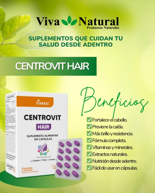 En Viva Natural tenemos lo que tu cuerpo necesita para mantenerse saludable, fuerte y lleno de vitalidad en cualquier momento del año.

Elegí cuidarte desde adentro con estos suplementos naturales y sentí la diferencia en tu día a día.

📲 Hacé tu pedido ahora:

Suc. San Alberto: (0984) 391 051
Suc. Ciudad del Este: (0983) 615 514
🌐 Visitá nuestro sitio web
🚚 Envíos a todo el país
💚 Distribuidor para minoristas y mayoristas.

#VivaNatural #SuplementosSaludables #BienestarNatural #Omega3 #MSMHyaluronic #CentrovitHair #SaludDesdeAdentro